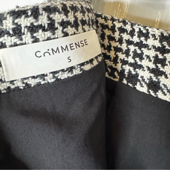 Commense Wool-Blend Checked Mini Skirt - Picture 7 of 8